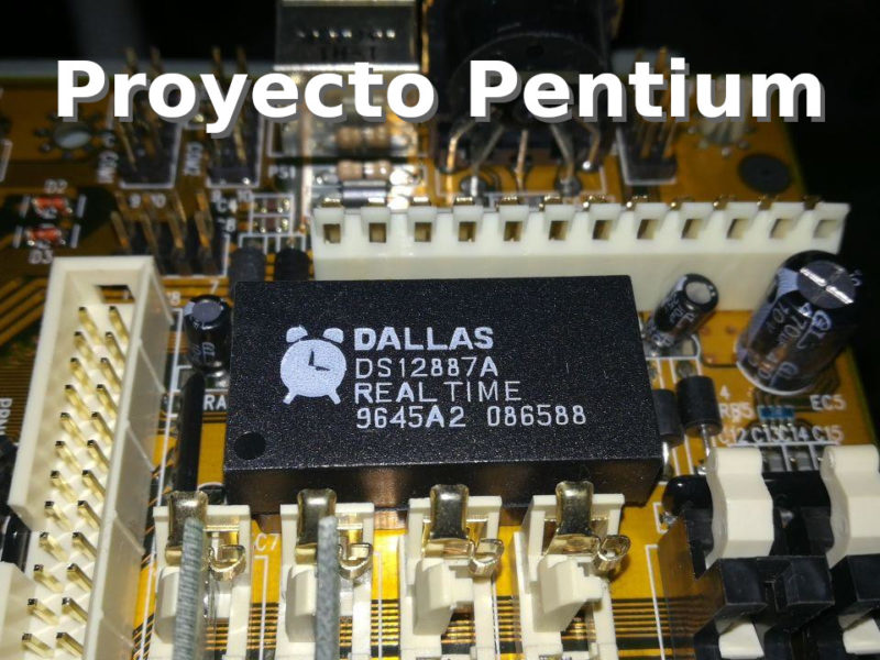 Proyecto Pentium – 2. Cambio de pila y nuevo material